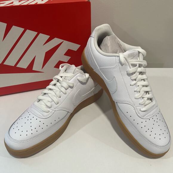 NWB Nike Court Vision Low White Gum Size 11.5 - Picture 3 of 7